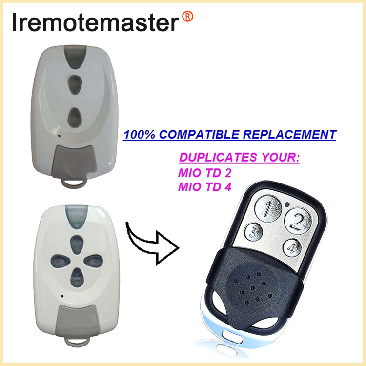 Untuk MIO TR2 TR4 Garage Remote Control Rolling Code 433MHz